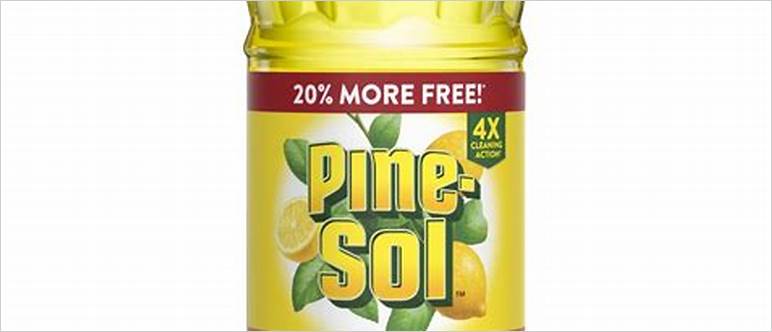 Whats in pine sol